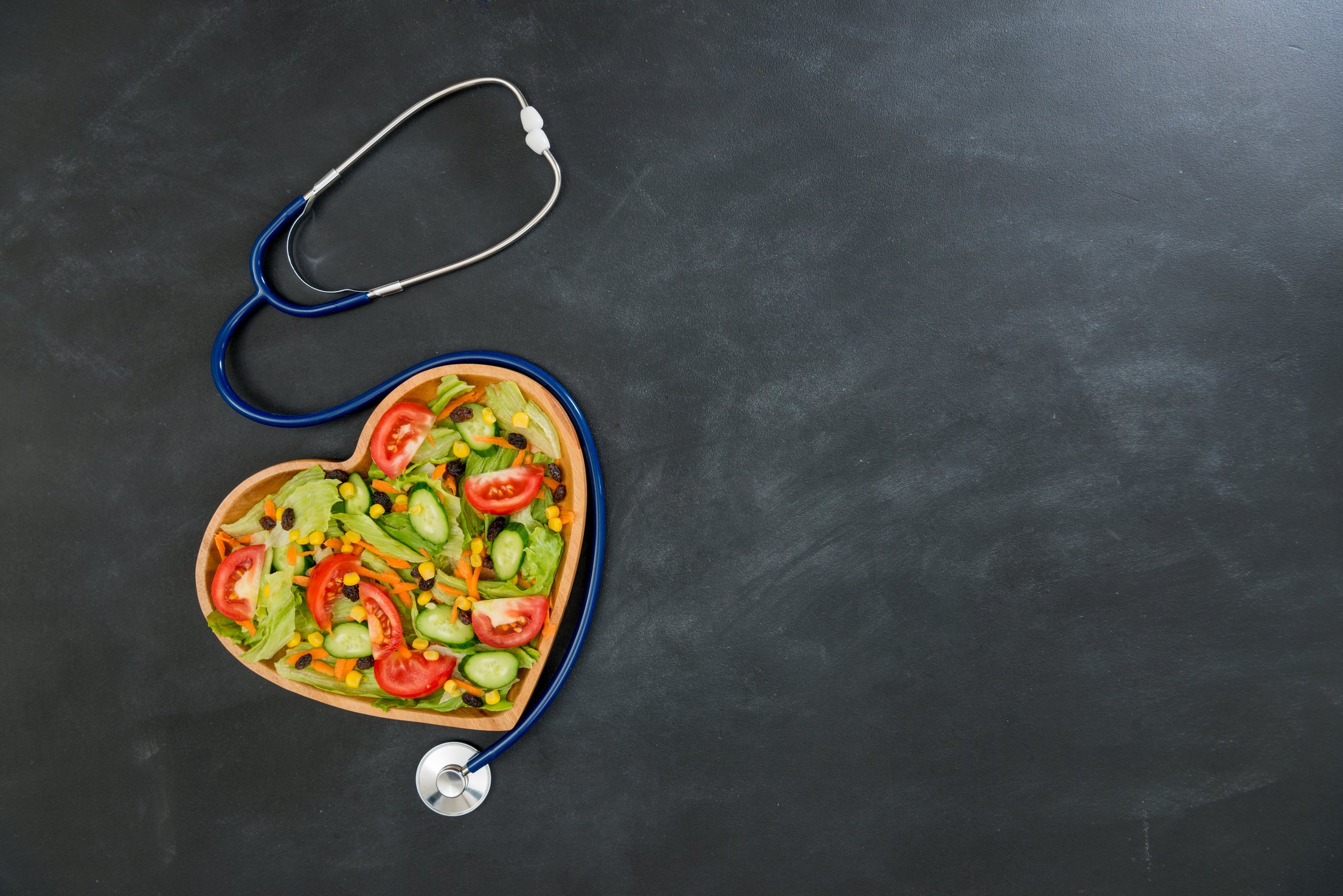 Many Nutrition Vegetable and Stethoscope